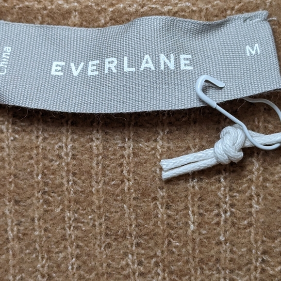 NWT Everlane The Cozy-Stretch Tank In Camel Size Medium - Picture 4 of 7